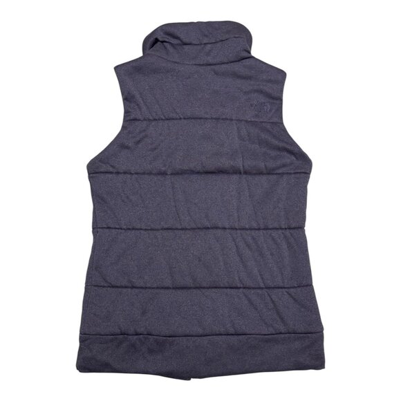 THE NORTH FACE Y2K Insulated Purple  Winter Puffer Parka Vest Womens Medium - Picture 6 of 7